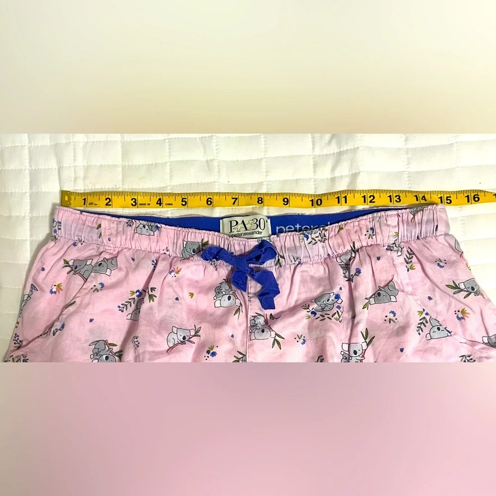 Peter Alexander Koala Pajama Bottoms Shorts with pockets Size Medium